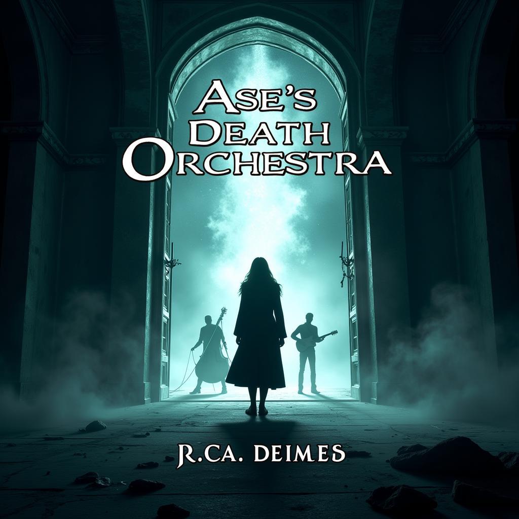 A fantasy book cover inspired by Ase's Death Orchestra