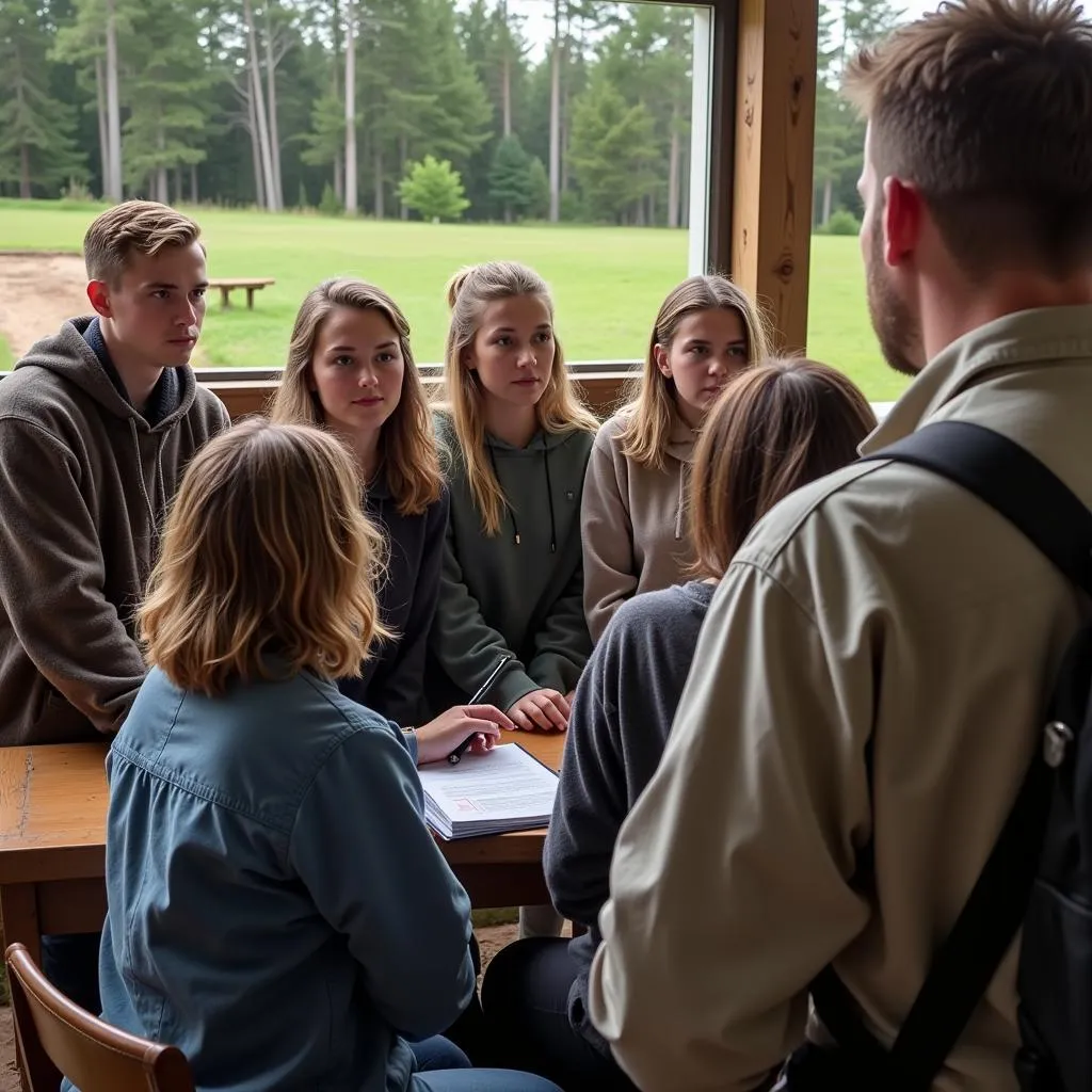 Finnish Gun Safety Course Participants