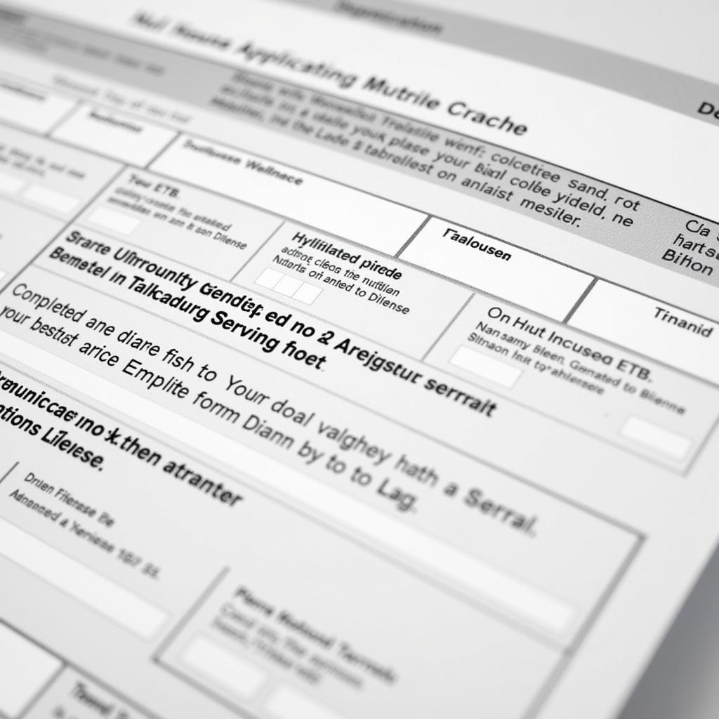 Finnish firearm license application form