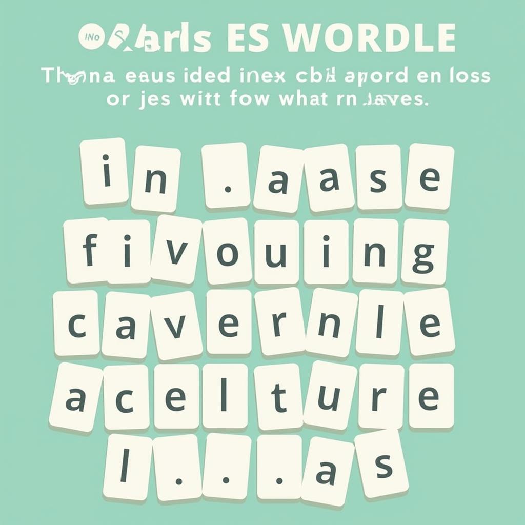 Five-Letter Words Ending in ASE Wordle Puzzle