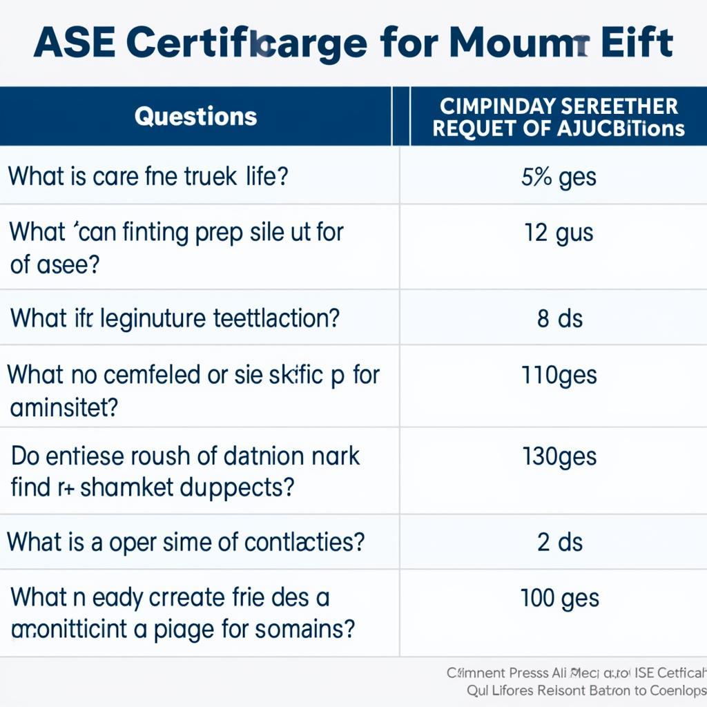 Frequently Asked Questions about ASE Certification Renewal