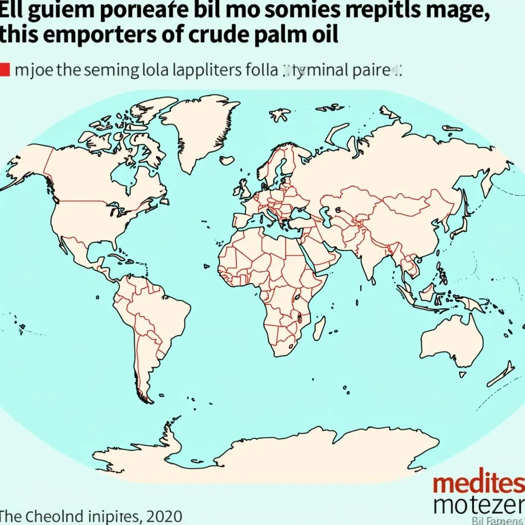 Global Crude Palm Oil Trade Flow