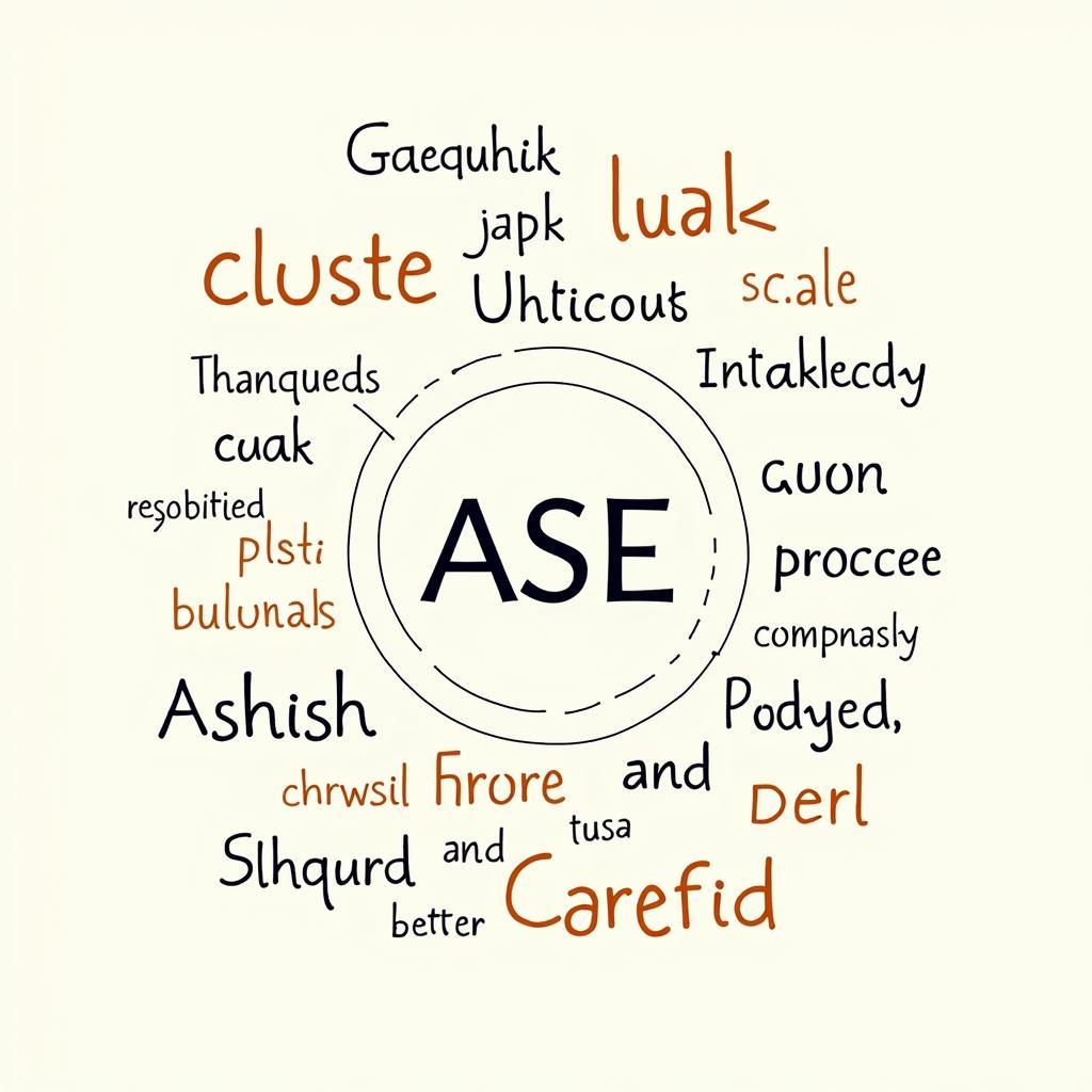 Examples of "ASE" in Words