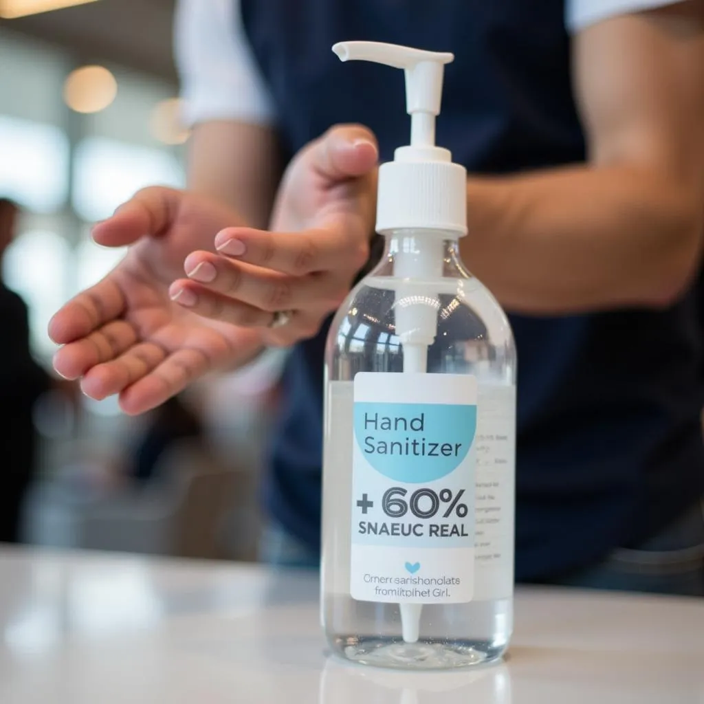 Hand Sanitizer with 60% Alcohol Content