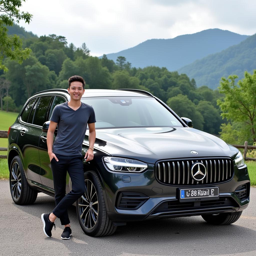 Happy ASEAN Driver with German Car