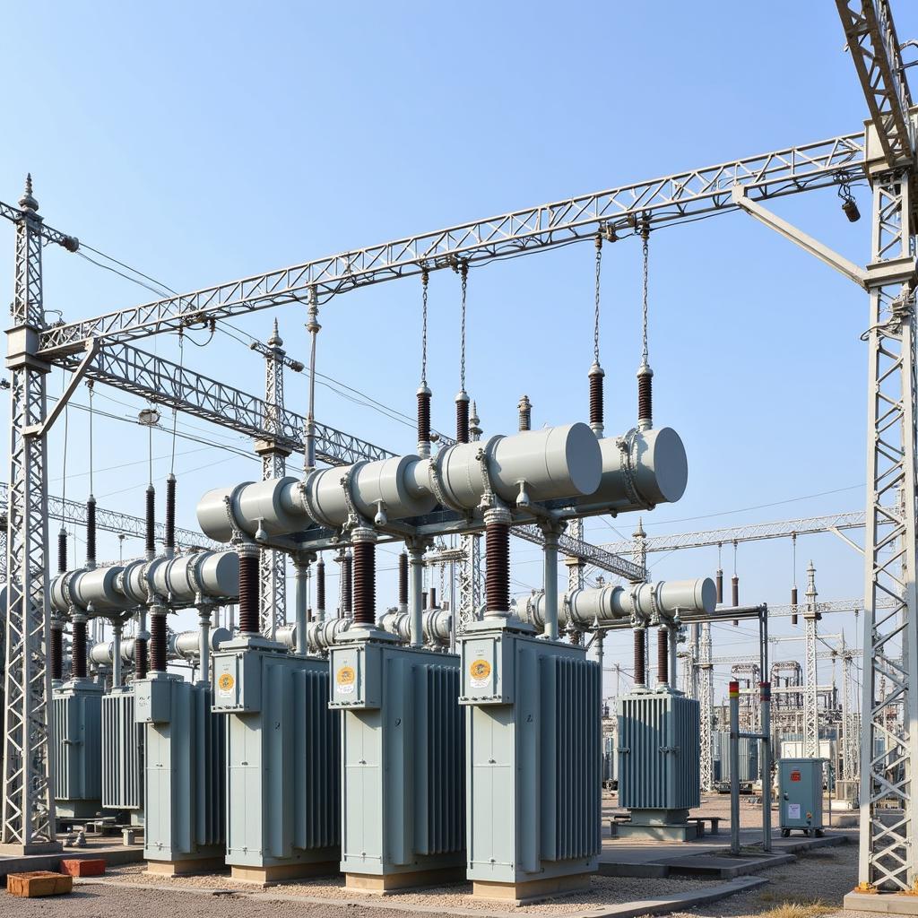 High Voltage ASEA Switchgear Substation