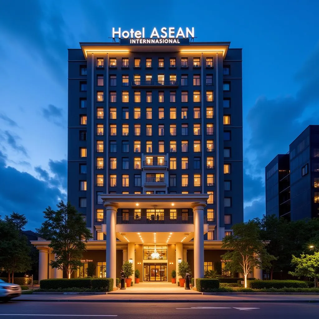 Hotel ASEAN Internasional Medan Exterior