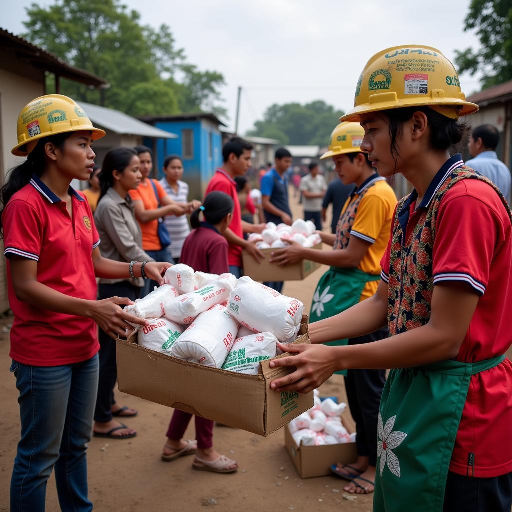 Humanitarian Aid in Myanmar