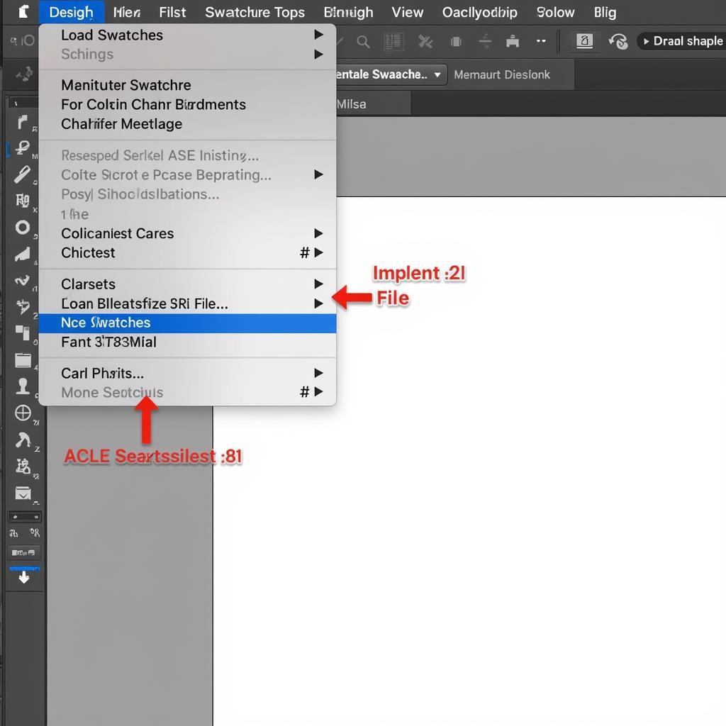 Importing ASE Swatches in InDesign