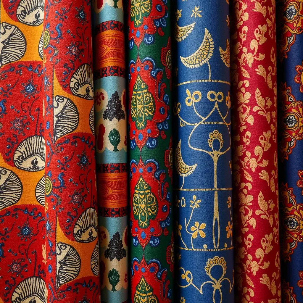 Traditional Indonesian Batik Textiles