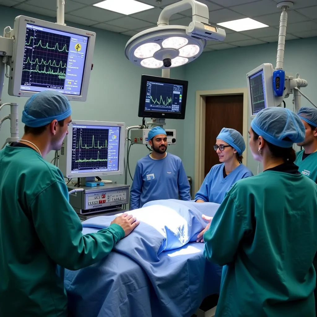 Intraoperative Monitoring Setup