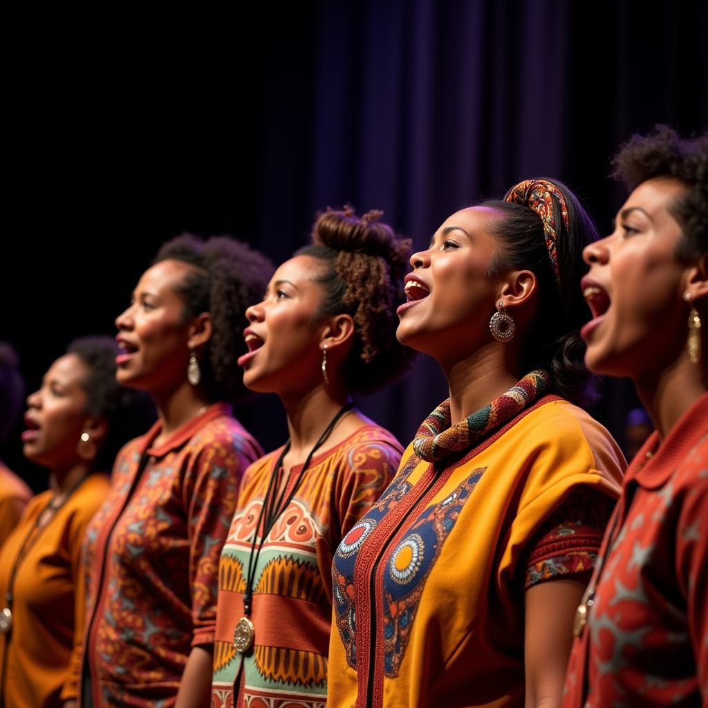 Isicathamiya Choir Singing Amadodana Ase