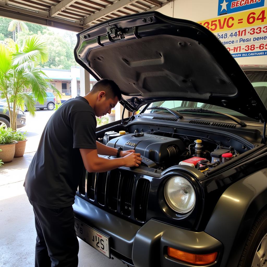 Maintaining a 2005 Jeep Liberty V8 in ASEAN