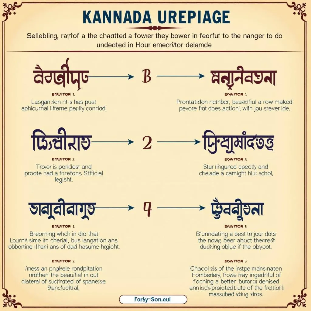 Kannada script translation