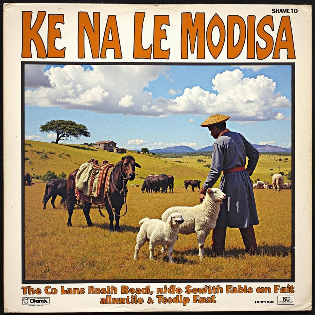 The album cover of Ke Na Le Modisa