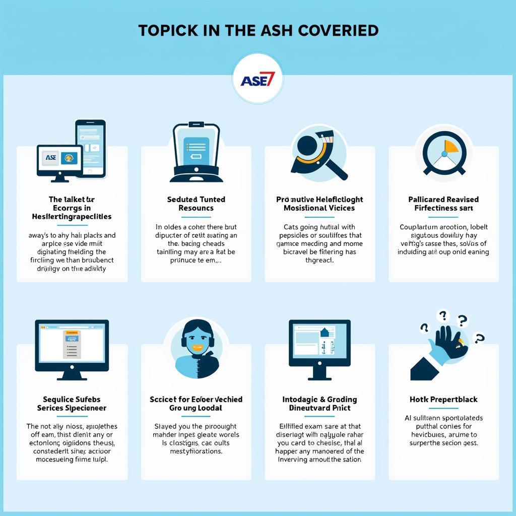 Key Topics in ASE T7 Exam