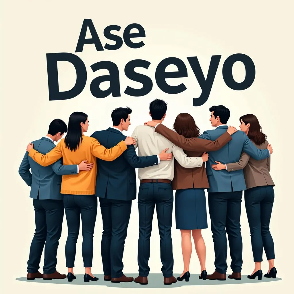 Korean Office Workers Using Ase Daseyo for Motivation