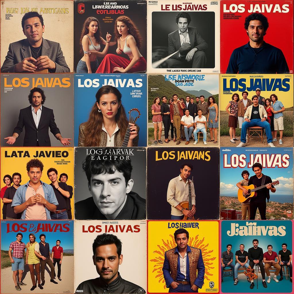 Los Jaivas Album Covers Through the Years