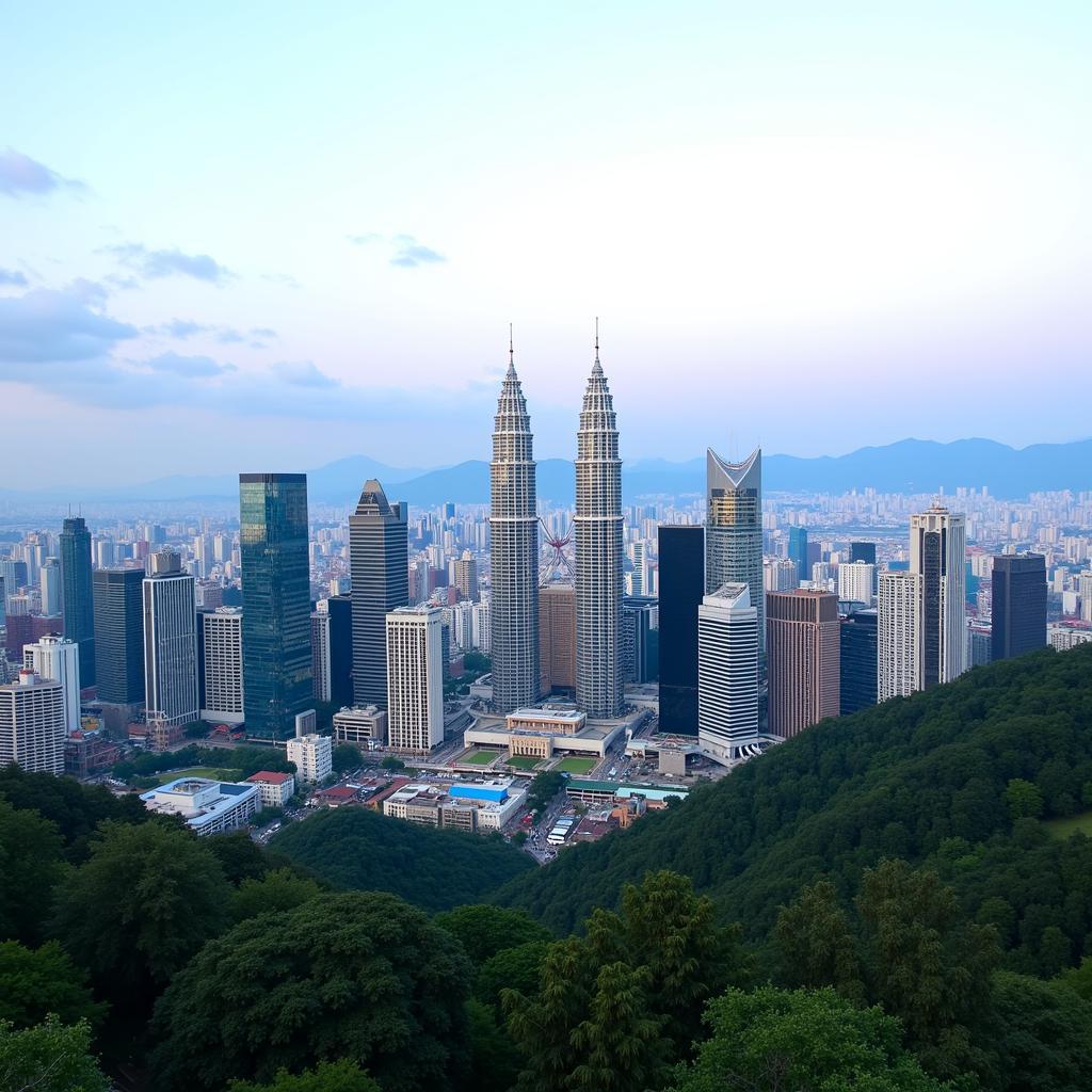 Kuala Lumpur Skyline