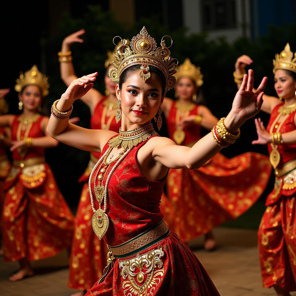 Traditional Malaysian Dance Performance