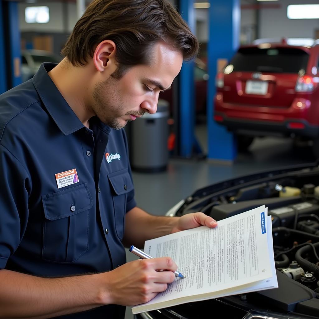 Mechanic Studying for ASE Exam