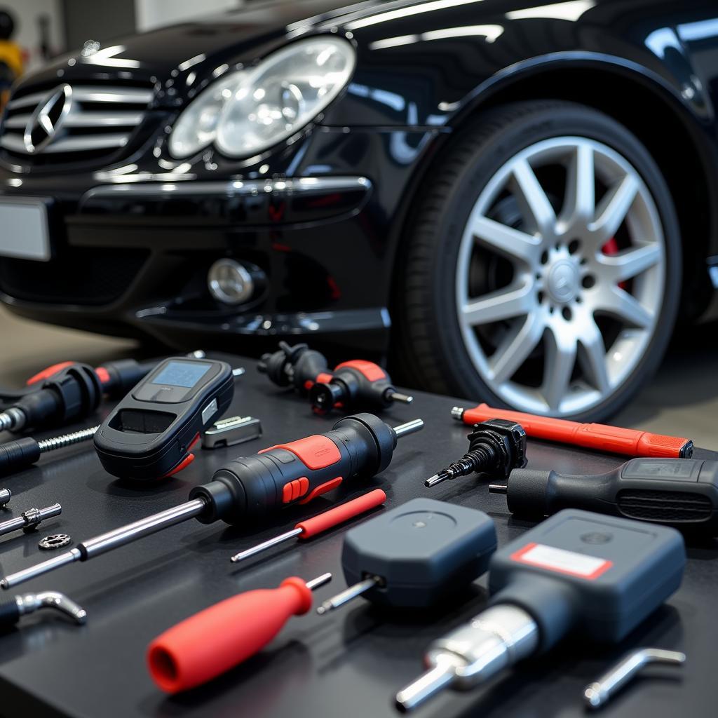 Specialized diagnostic tools for Mercedes Benz vehicles