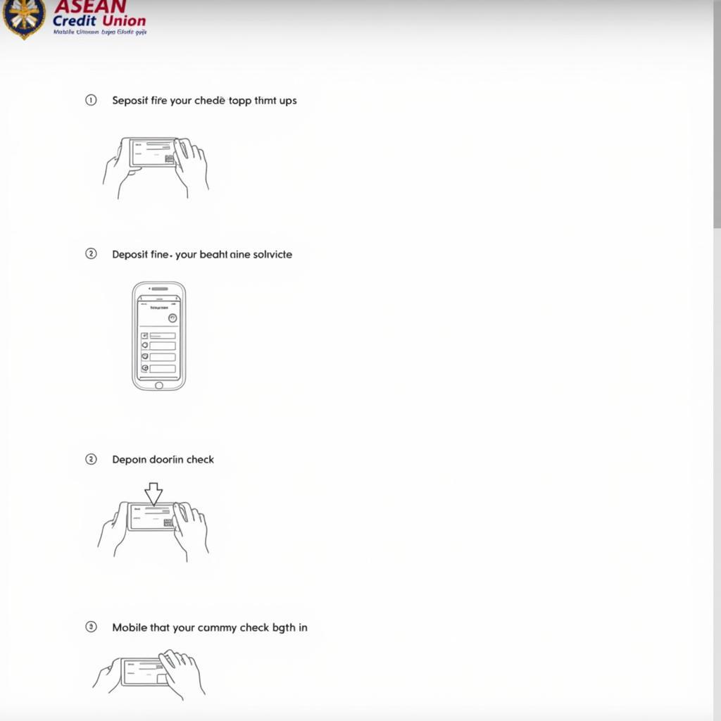 Using the ASEAN Credit Union Mobile App for Check Deposits