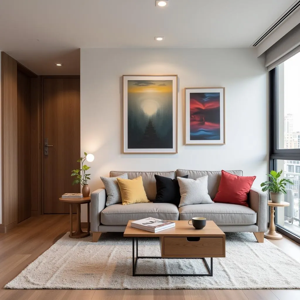 Modern Asean Apartment Interior with Minimalist Design