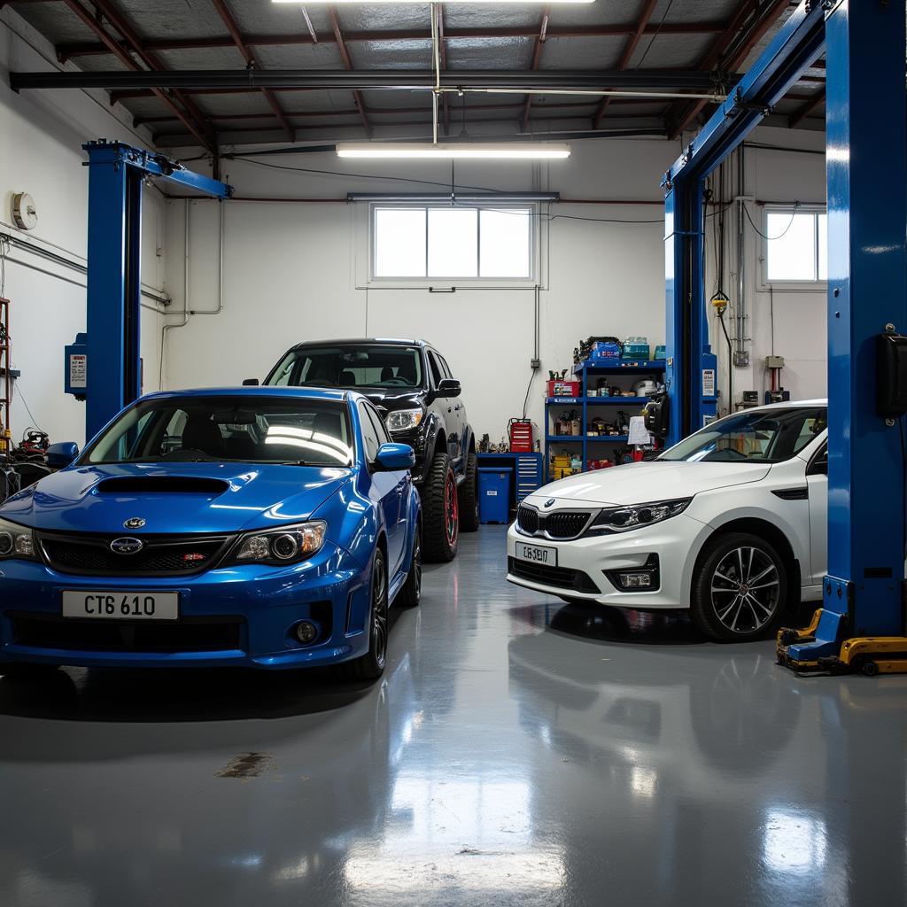  Modern Car Repair Garage in Southeast Asia