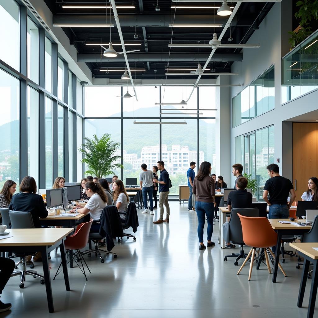 Modern ASEAN Office Environment 