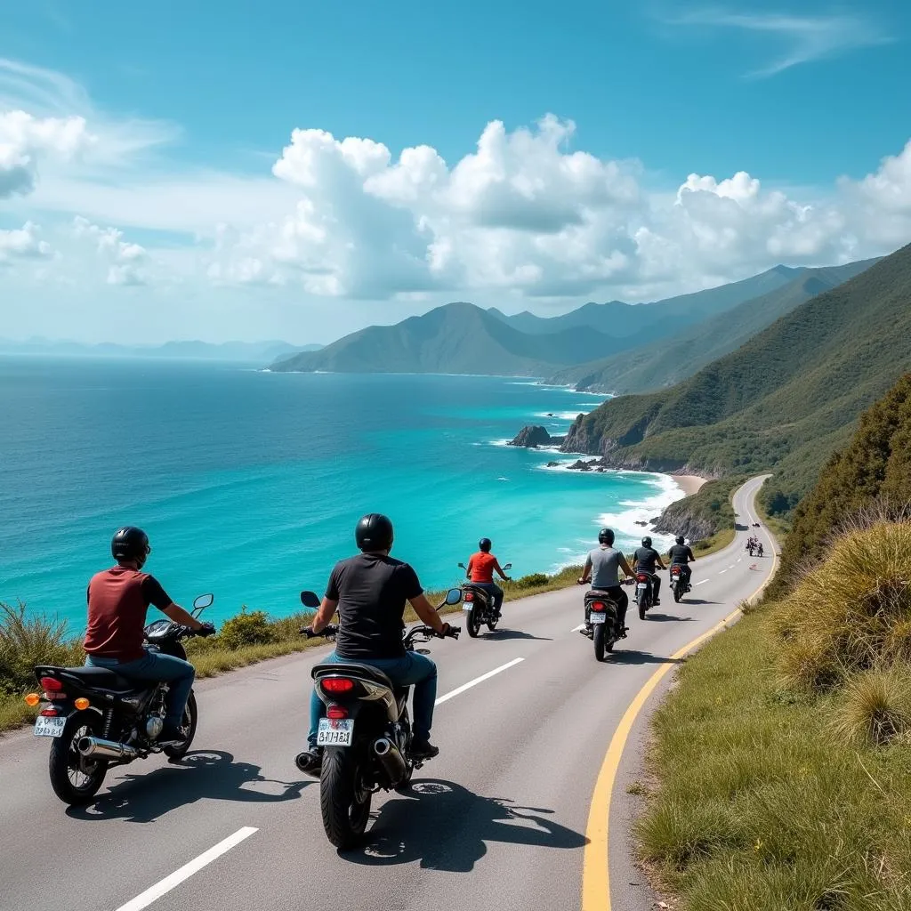 Embracing the spirit of adventure on a motorbike journey through Southeast Asia.