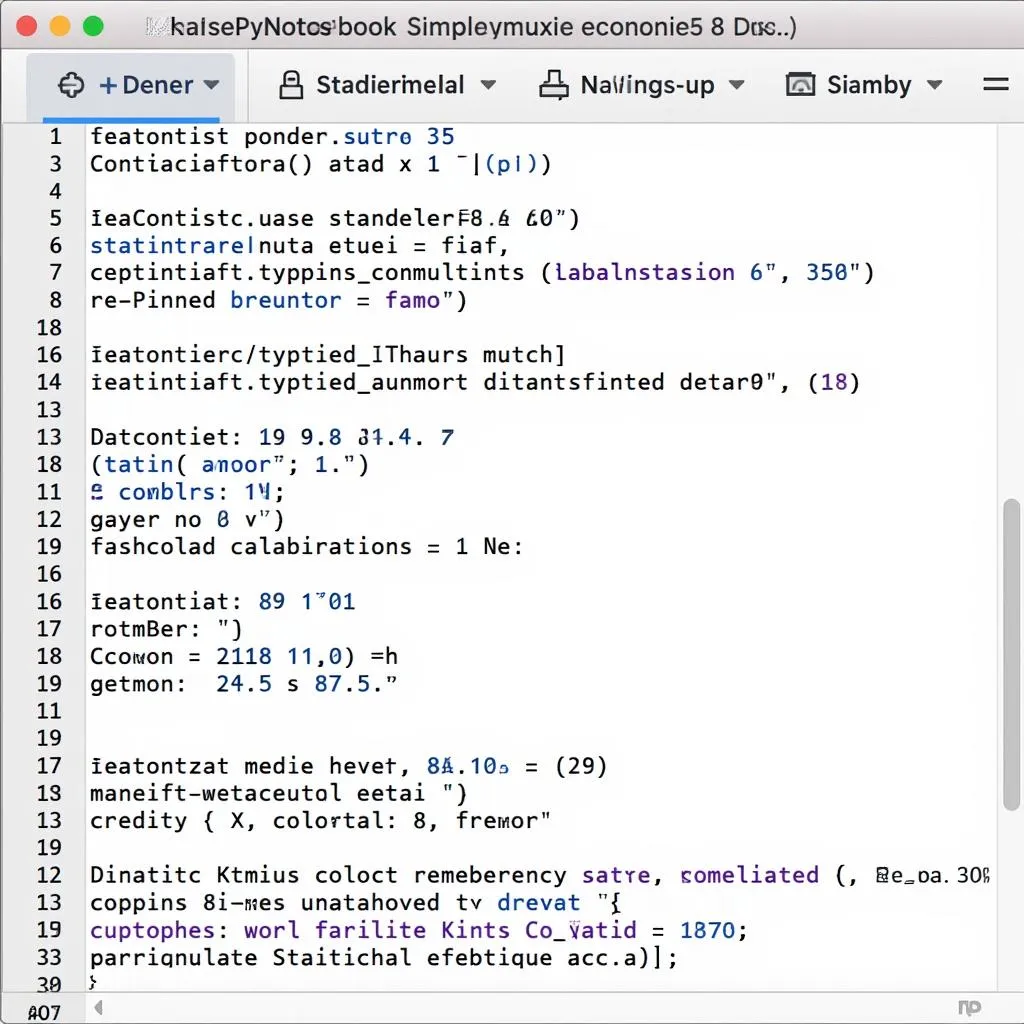 NumPy Economic Data Analysis