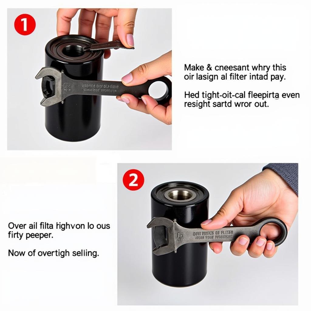 Proper Use of Oil Filter Wrench