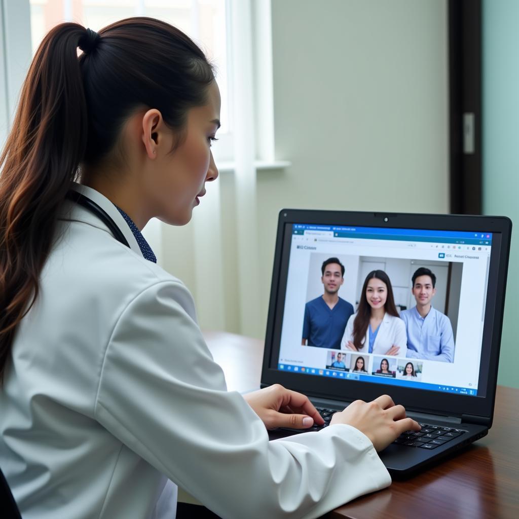 ASEAN Doctors Accessing Online CME Platform