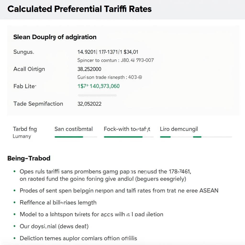 ORCA Tariff Calculation Results