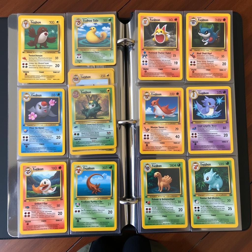 Pokemon Card Collection Featuring Ancient Sea Set