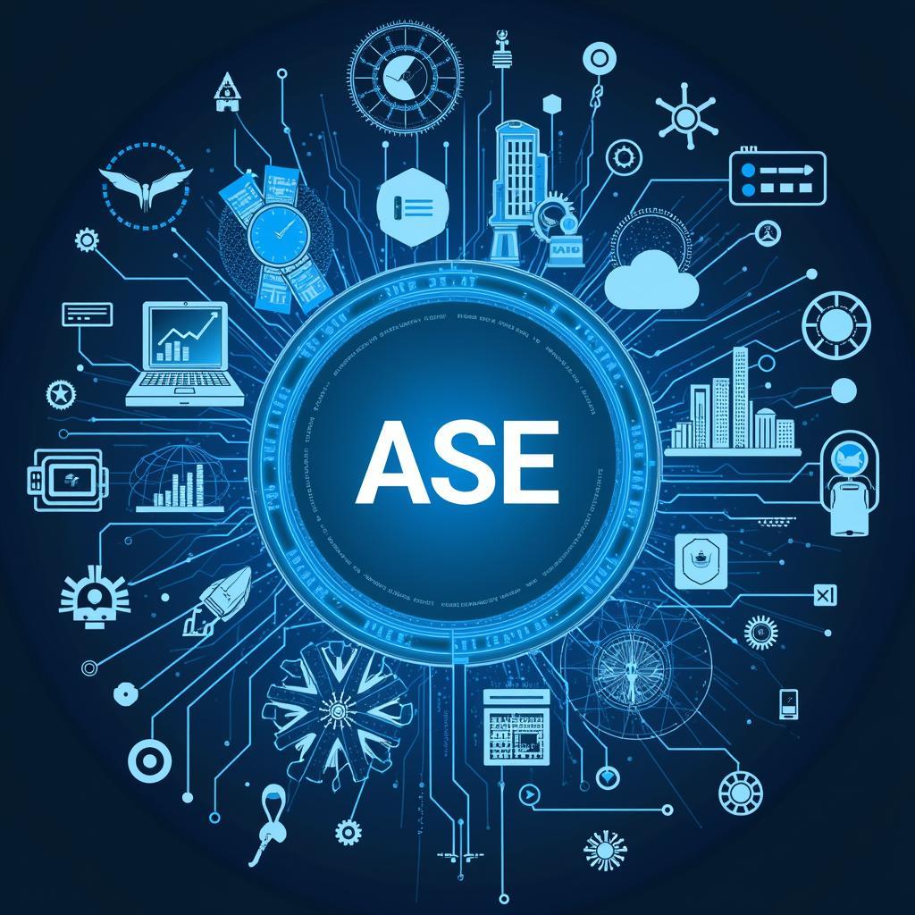 Visual representation of different sectors where ASE 1170 might be relevant