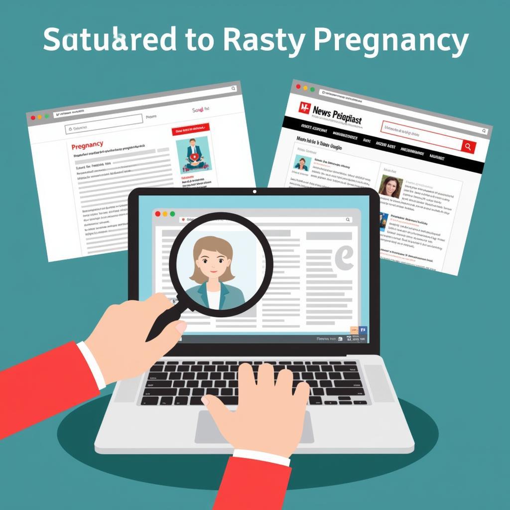 Finding reliable pregnancy information online