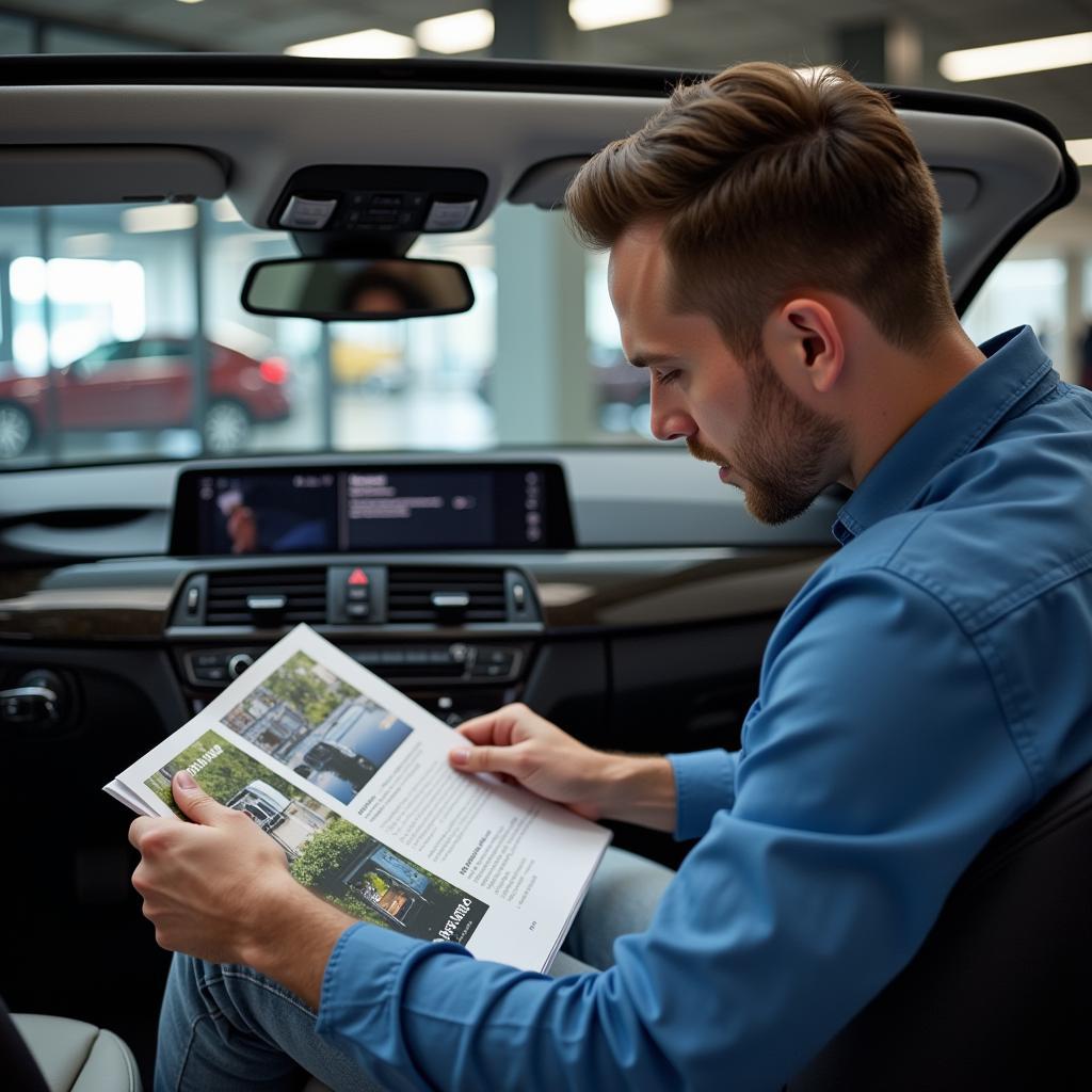 A Person Studying for the ASEAN BMW Associate Test