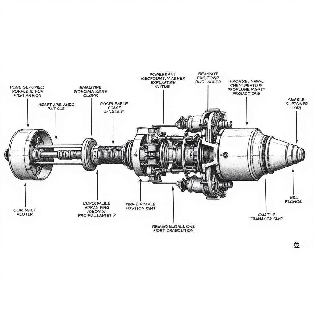 Schematic of an Advanced Propulsion System