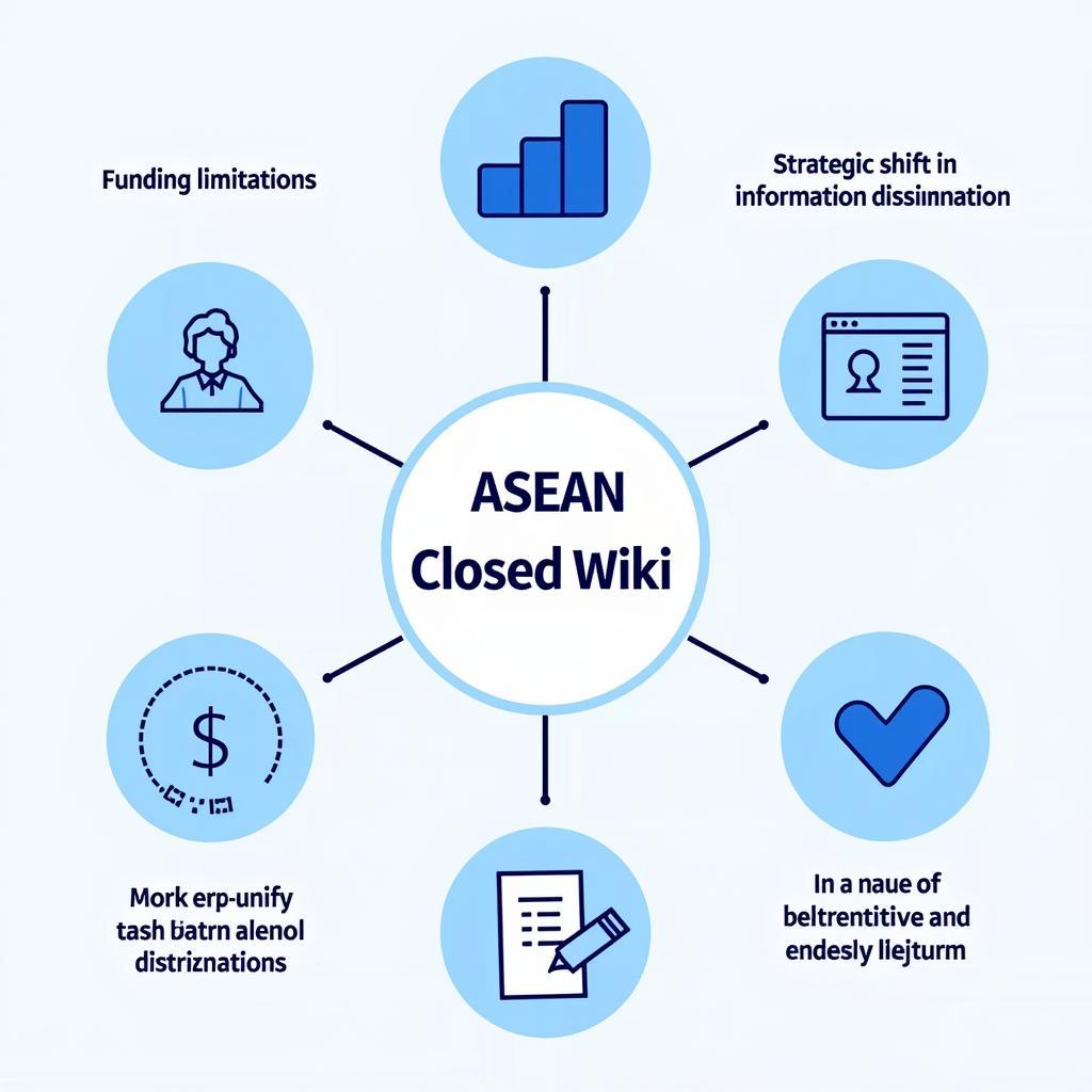 Visual representation of potential reasons for ASEAN Closed Wiki's closure