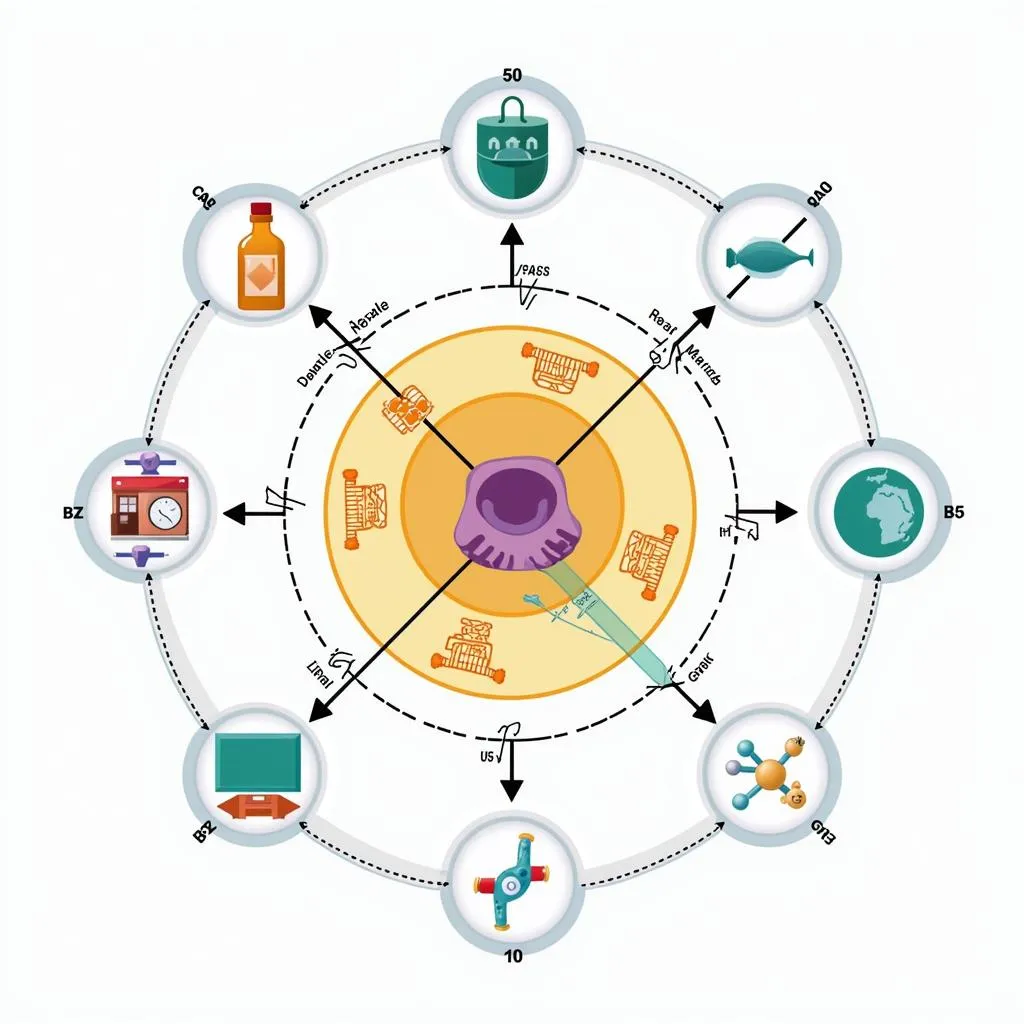 Redox signaling molecules at work within a cell