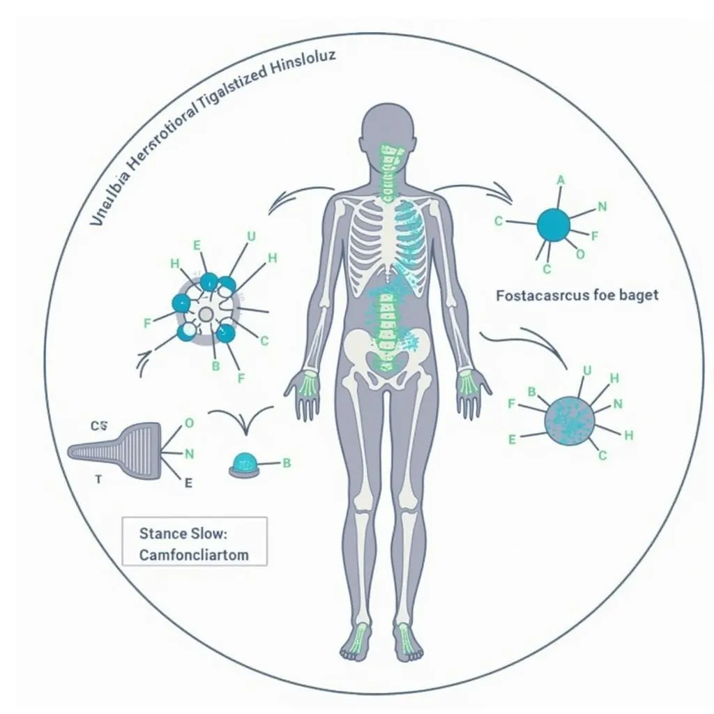 Redox signaling molecules illustration