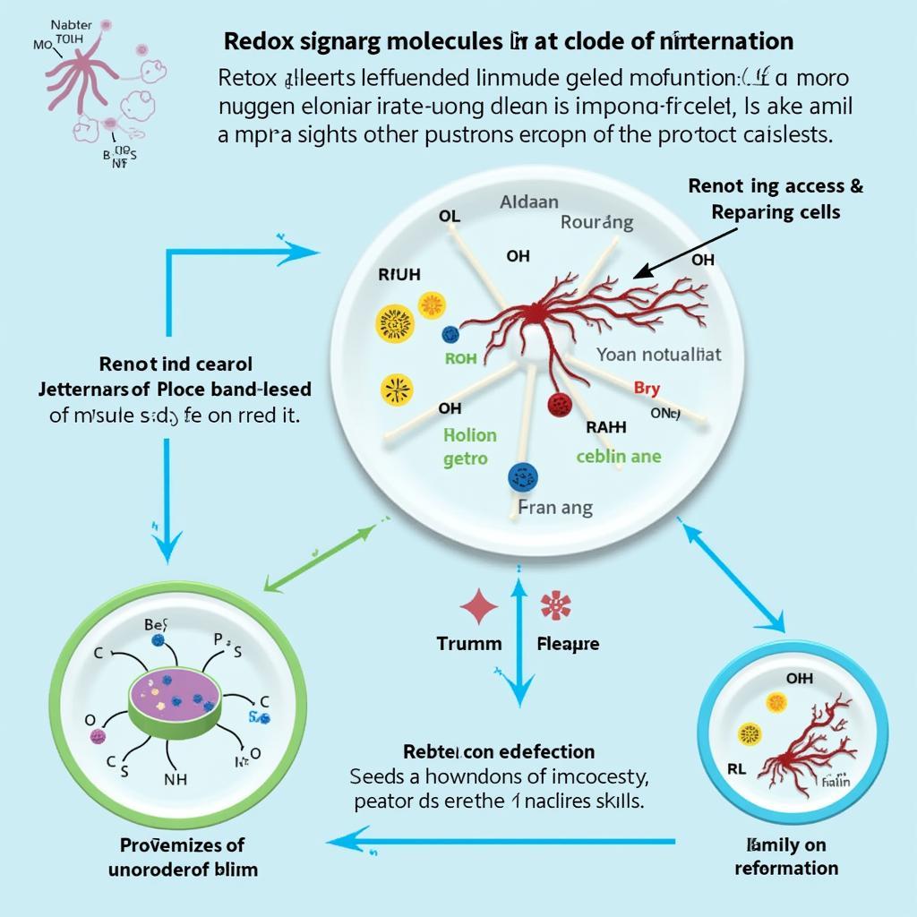 Redox signaling molecules diagram