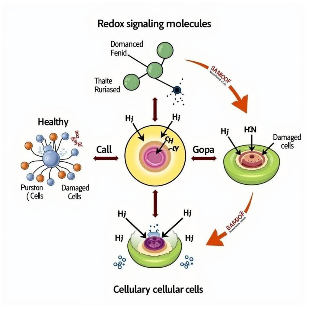 Redox Signaling Molecules Diagram