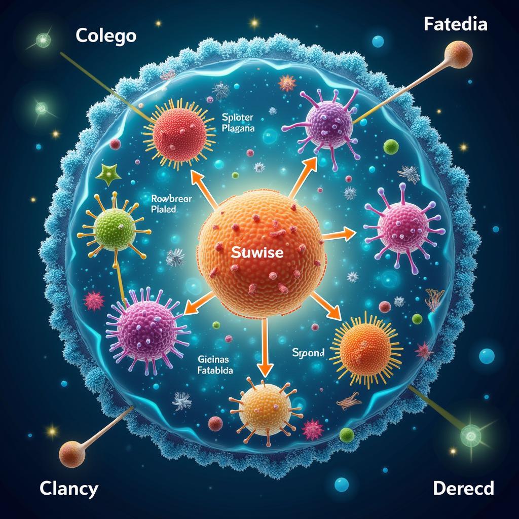 Diagram of Redox Signaling Molecules