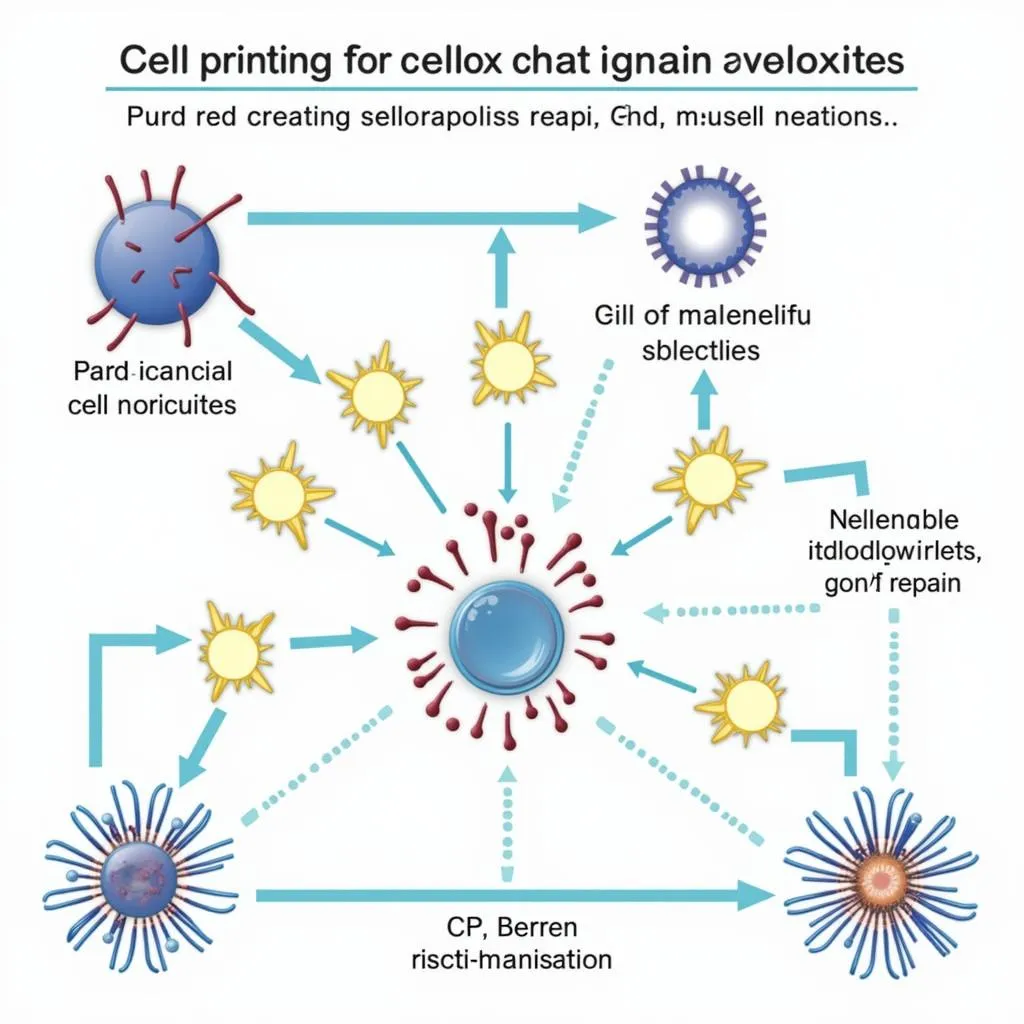 Redox Signaling Molecules Illustration