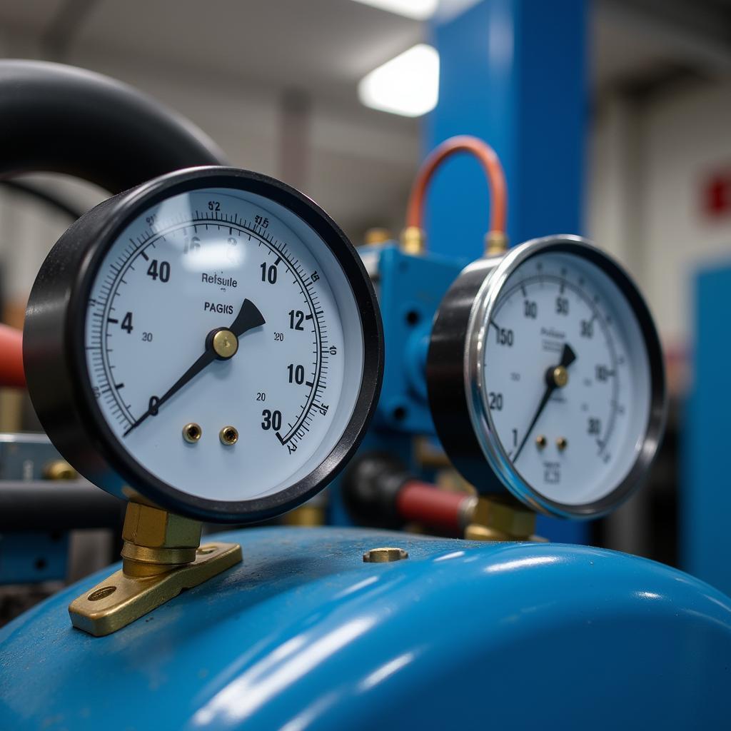 Refrigerant Recovery Machine and Gauges