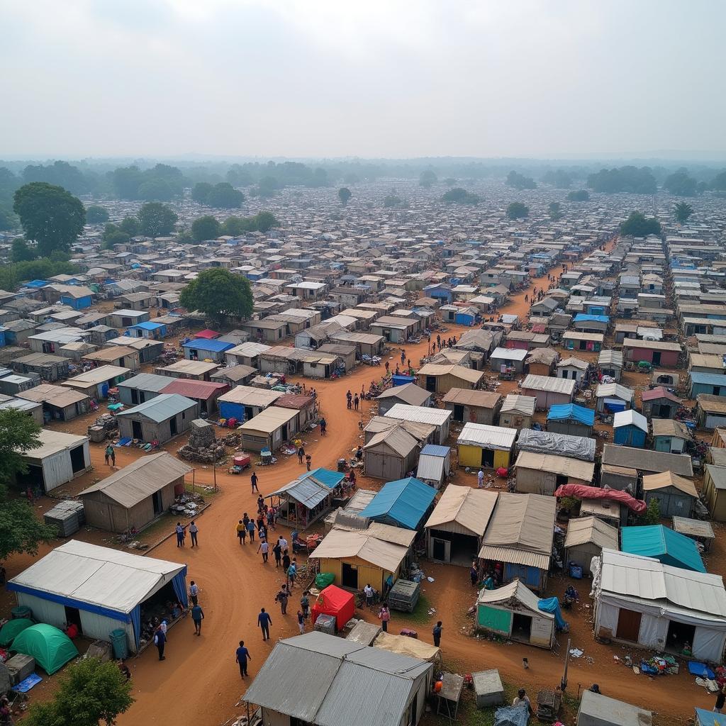 Rohingya Refugee Camp in Bangladesh