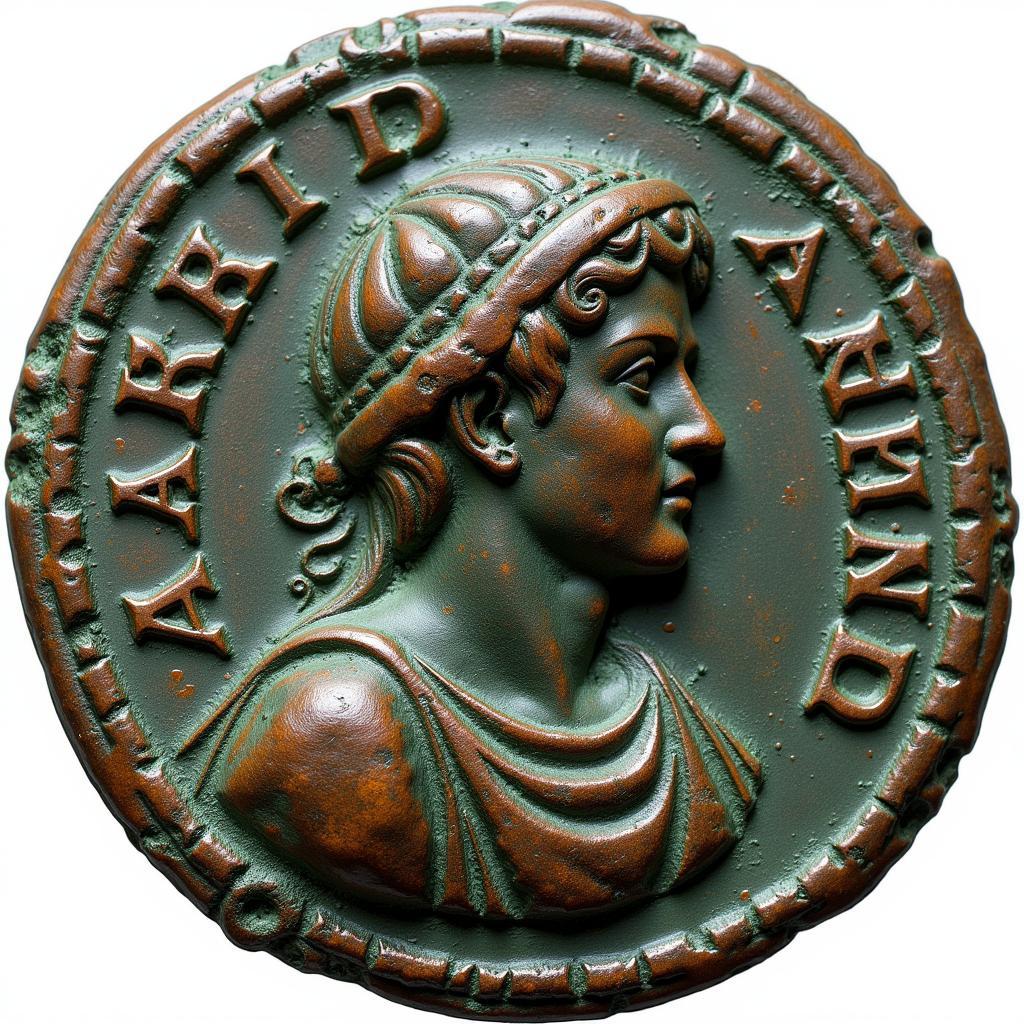 Ancient Roman As Coin